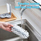 Suction Cup Glass Cleaner Brush Set