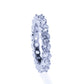 Single-row Zircon Ring For Men And Women.